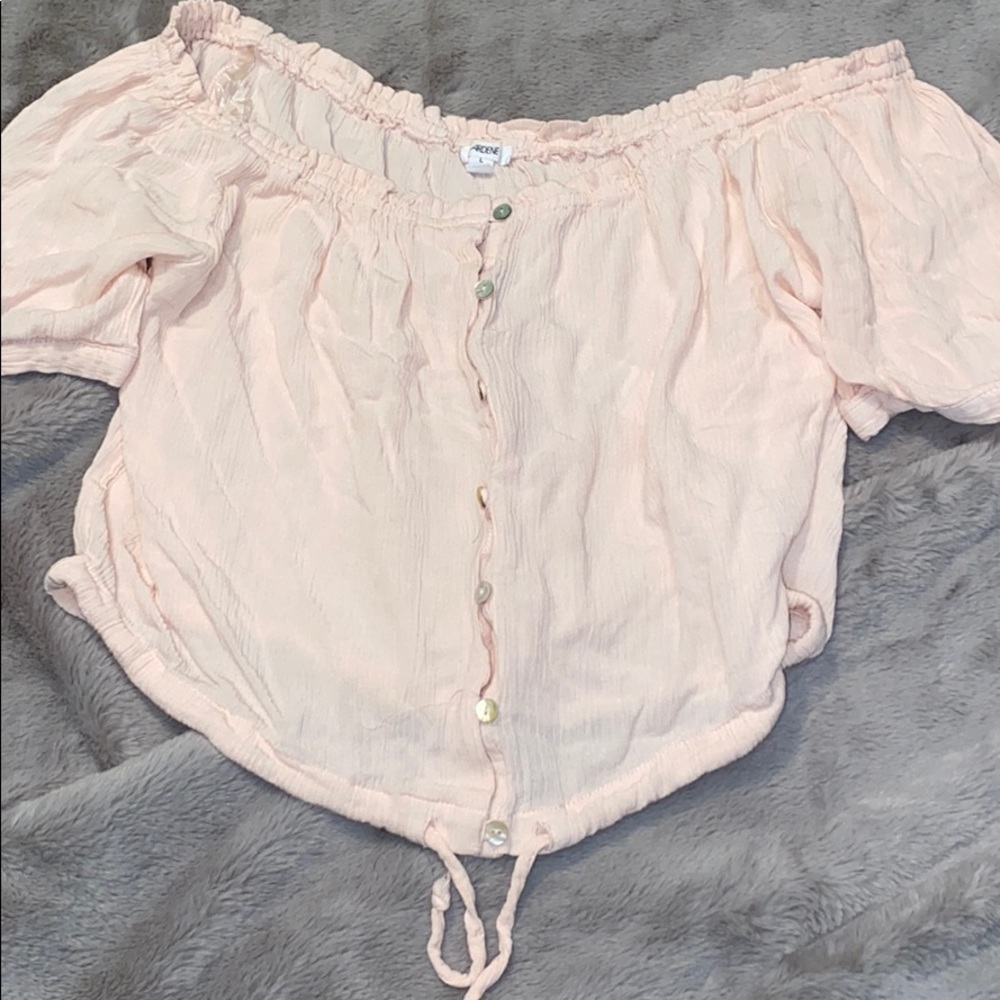Off The Shoulder Lrg Ardene top